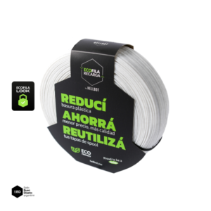 Filamento Ecofila Recarga PLA 1.75mm x 1KG LOCK